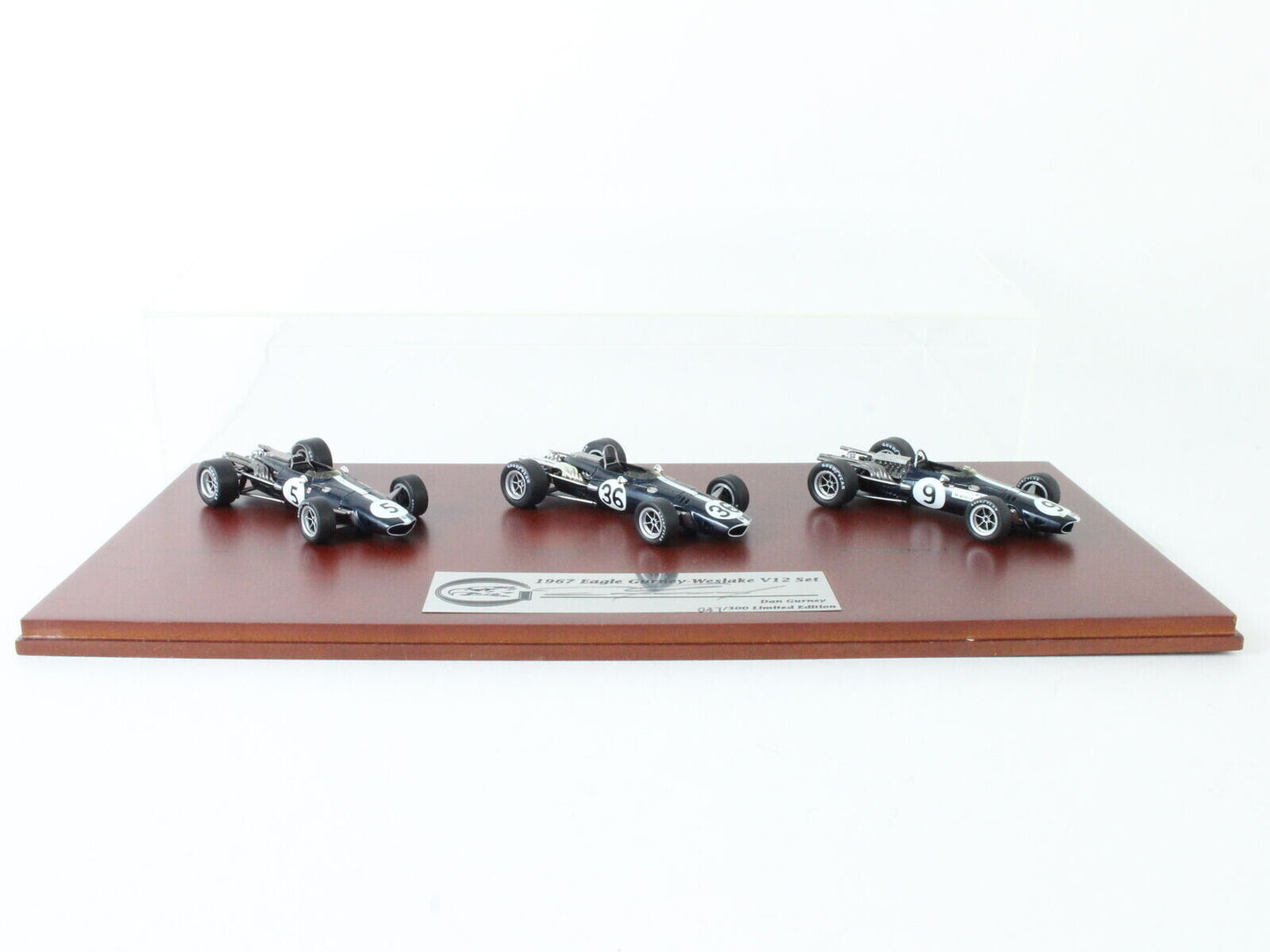 Truescale Miniatures 1/43 1967 Eagle Gurney Weslake V12 Signature Series Set