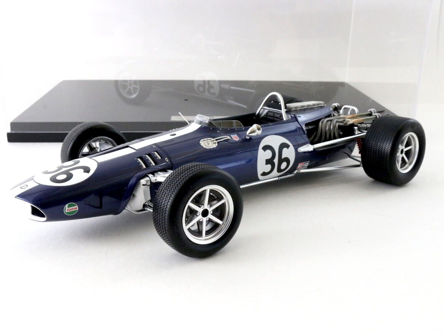 1967 Eagle Dan Gurney Weslake V12 V-12 Signature #36 Automodello 1:12 + Case