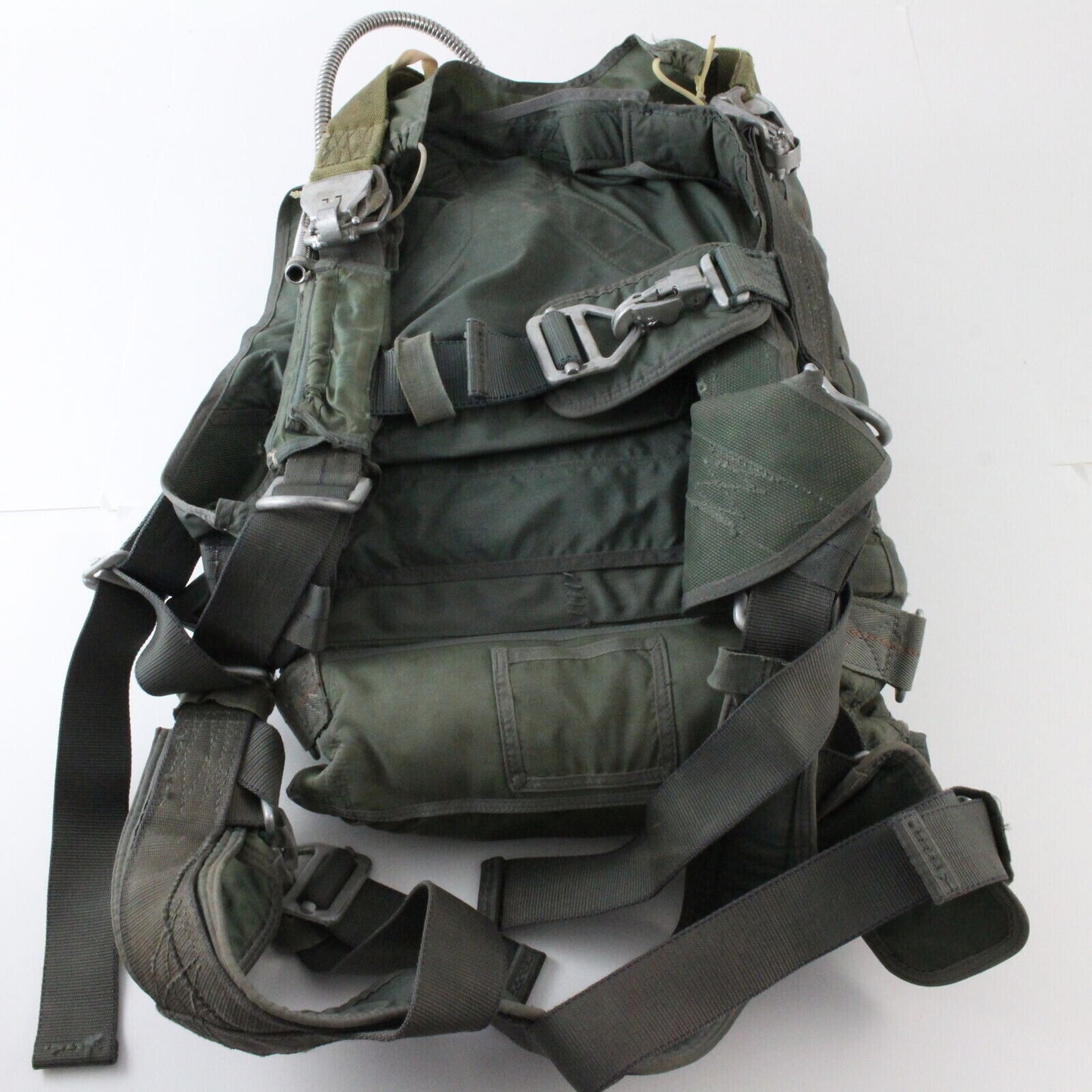 Vietnam Era Parachute Pack Harness W/ Straps & Parachute USAF USGI 1966 Jayval