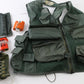 Vietnam Survival Vest SRU-21/P USAF 66d1596 W/ Sewn Leather Holster & Tools