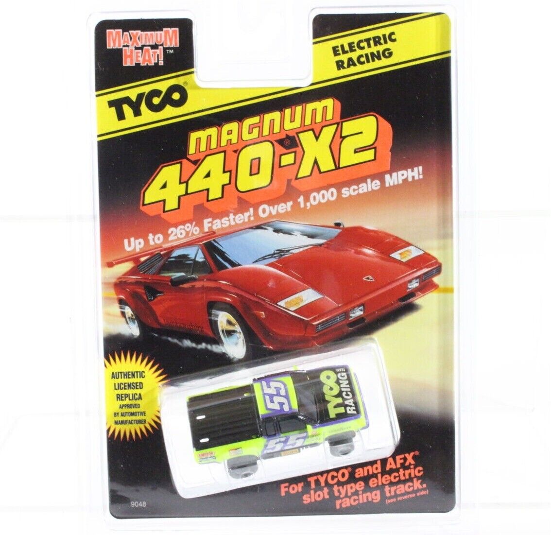 Tyco Slot Cars, Vintage Slot Cars, HO Slot, Tyco Slots, Maximum Heat, Unopened Slot Car, Collectible Slot Car