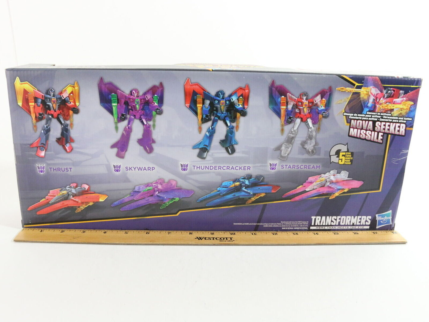 Seekers Sinister Strikeforce Nova Seeker Transformers Bumblebee CYBERVERSE 4PACK