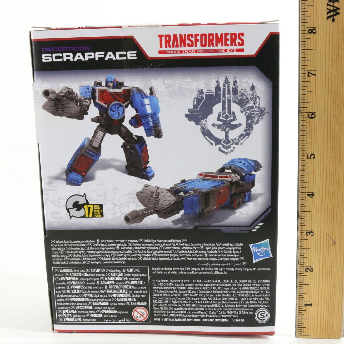 Scrapface Decepticon War For Cybertron Transformers Generations Hasbro NETFLIX