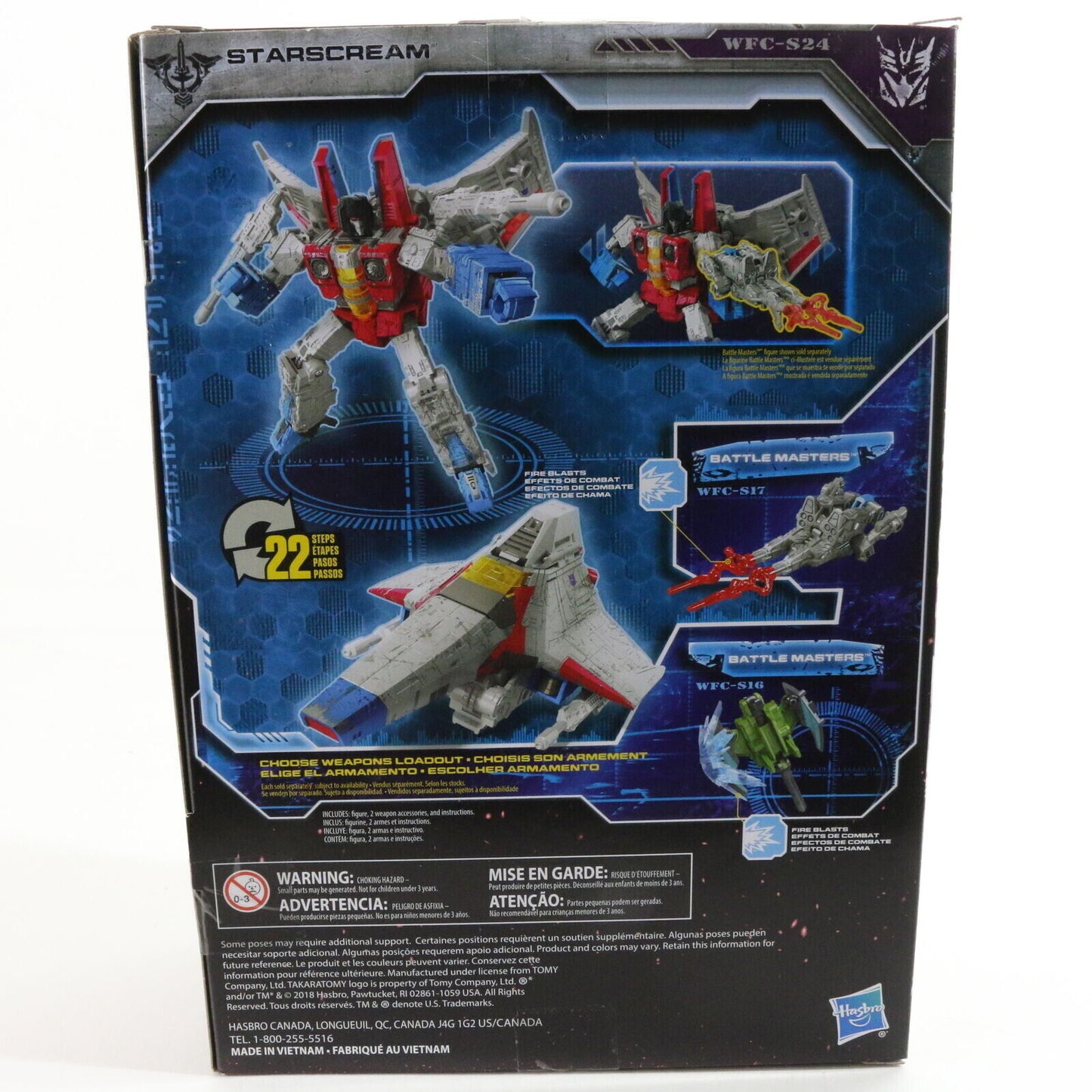 Starscream Siege War For Cybertron Transformers Generations Hasbro OPEN BOX