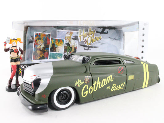 Harley Quinn 1951 Mercury Gotham Or Bust DC Comics Bombshells Jada 1:24 30456