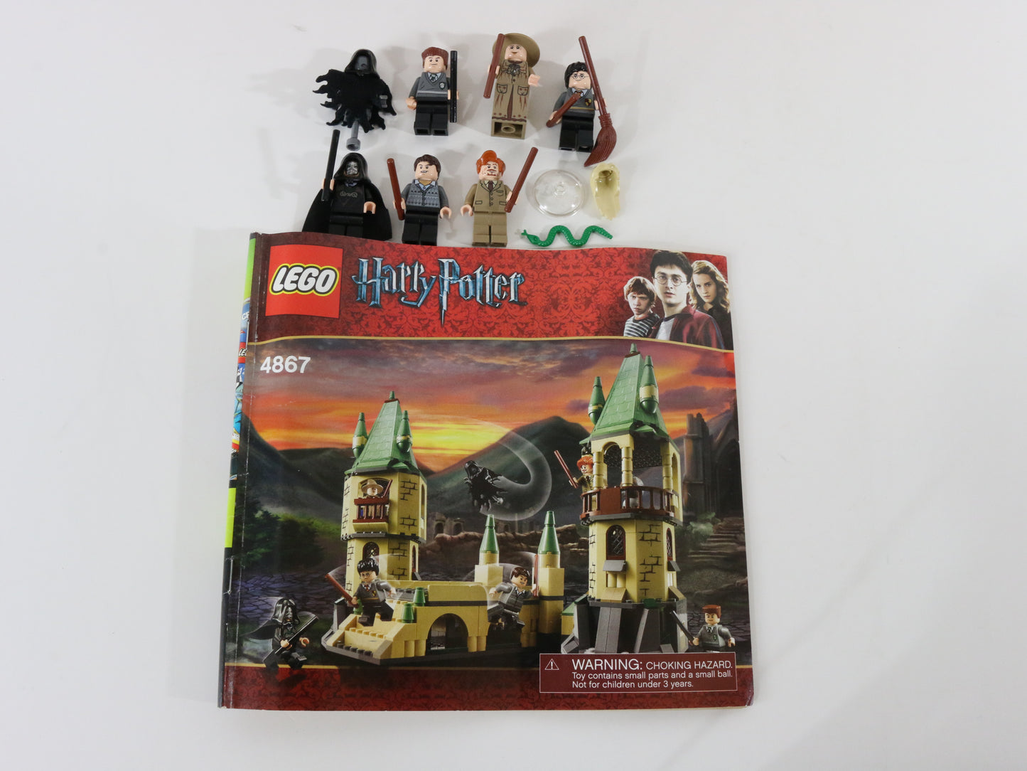 Lego Harry Potter Hogwarts School Of Wizardry Built Set 4867 + Box Instructions