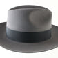 Stetson the Sovereign Mens Gray Felt Fedora W/ Stetson Pin MULTIPLE SIZES