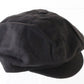 Borsalino Mens Brown Felt Ivy Cap SMALL Newsboy Style 8 Qtr Cap