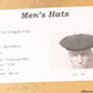 Borsalino Mens Charcoal Mix Felt Ivy Cap Newsboy Style 6 7/8 55cm
