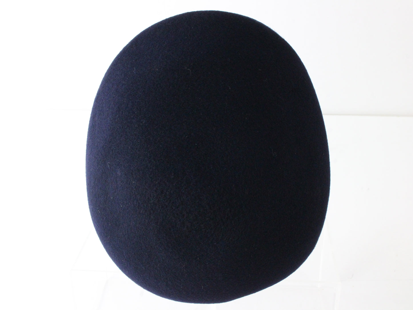 Stetson Cuffley Cap Mens Navy Blue Wool Felt Newsboy Drivers Cap SMALL