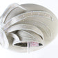 George Zamaul Ladies Fancy Boutique Ivory Felt Hat W/ Rhinestones 7 1/4 58cm WOW