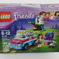 Lego Friends Olivias Exploration Car Mostly Built Set 41116 + Box Instructions