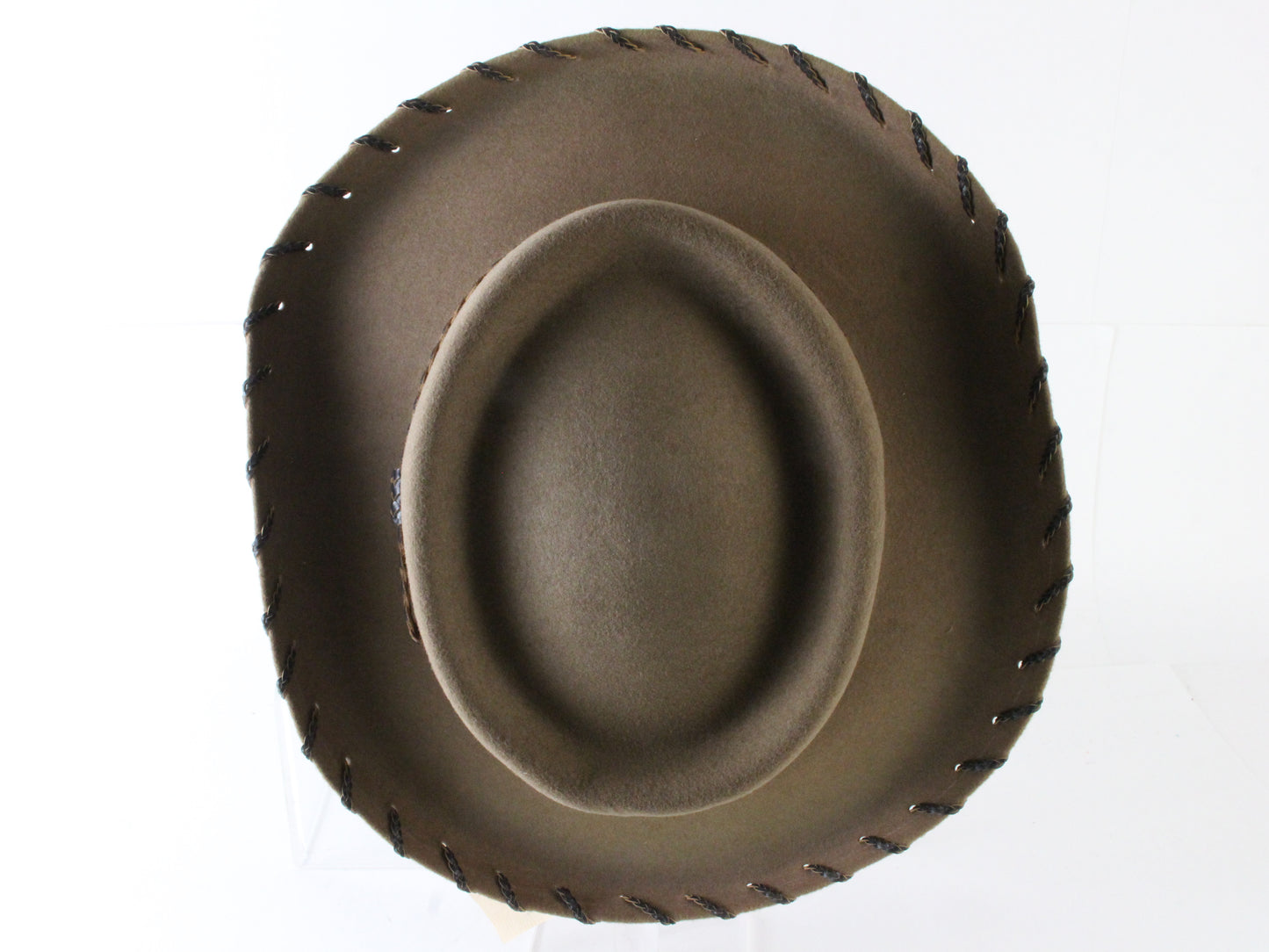 Fiesta Santa Barbara Gambler Mens Brown Felt Cowboy Hat MULTIPLE SIZES