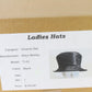 Peter Bettley London Ladies Boutique Black Acrylic/modacrylic Hat 7 56cm