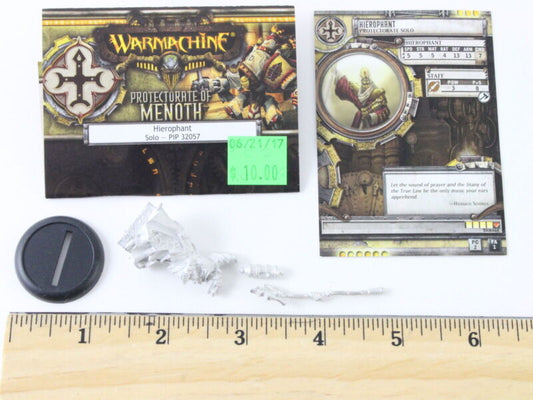 Warmachine Protectorate Of Menoth Hierophant Solo PIP32057 Privateer Press