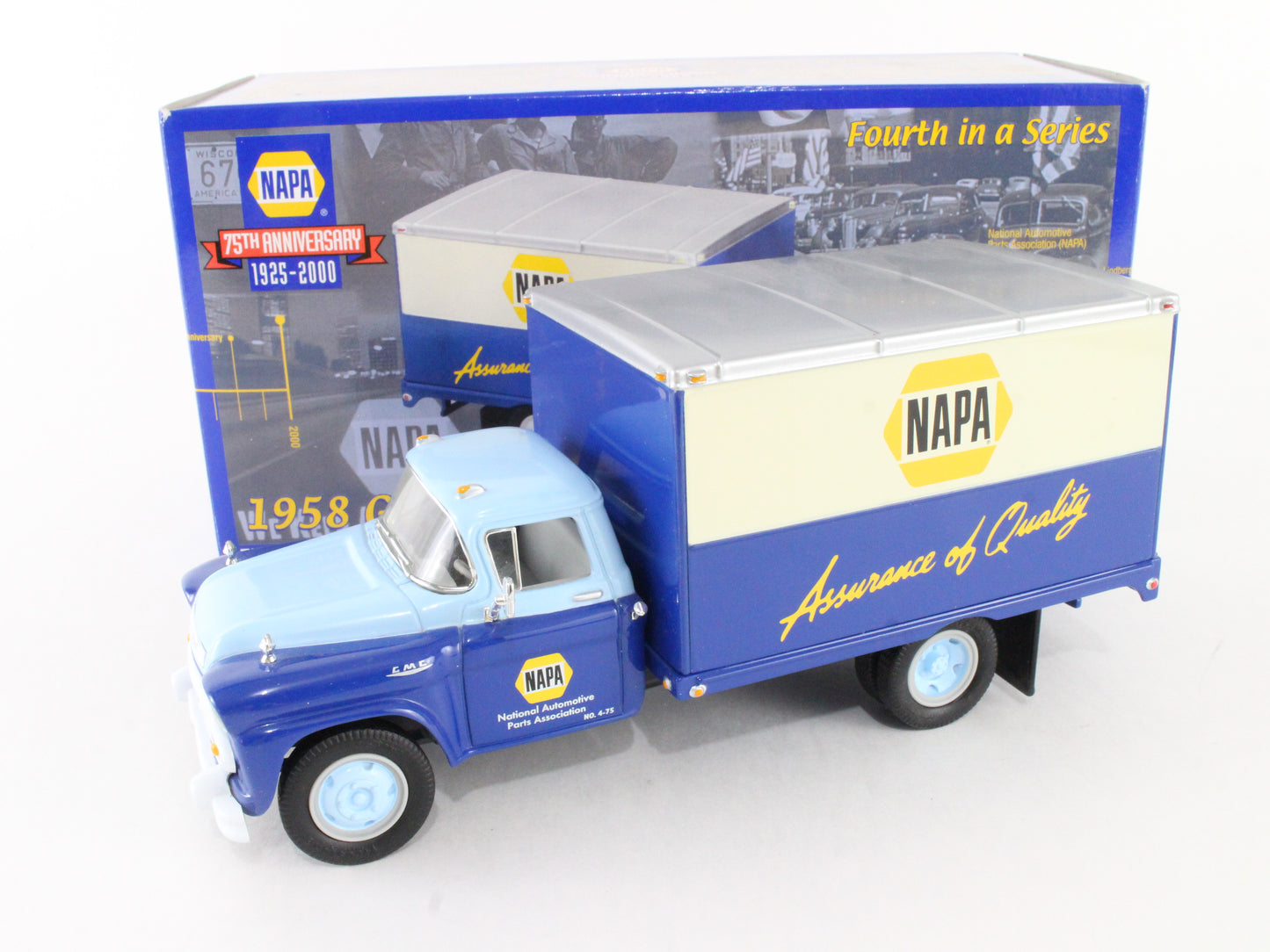 1958 GMC Straight Truck Napa #4 75th Anniversary First Gear 1:34? Model 19-2377