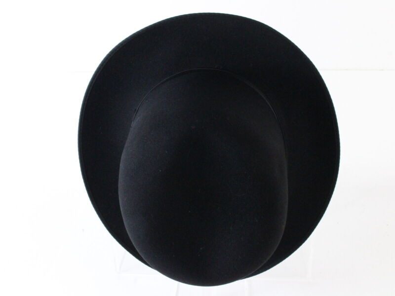 Borsalino Alessandria Mens Black Felt Fedora ITALIAN: MULTIPLE SIZES