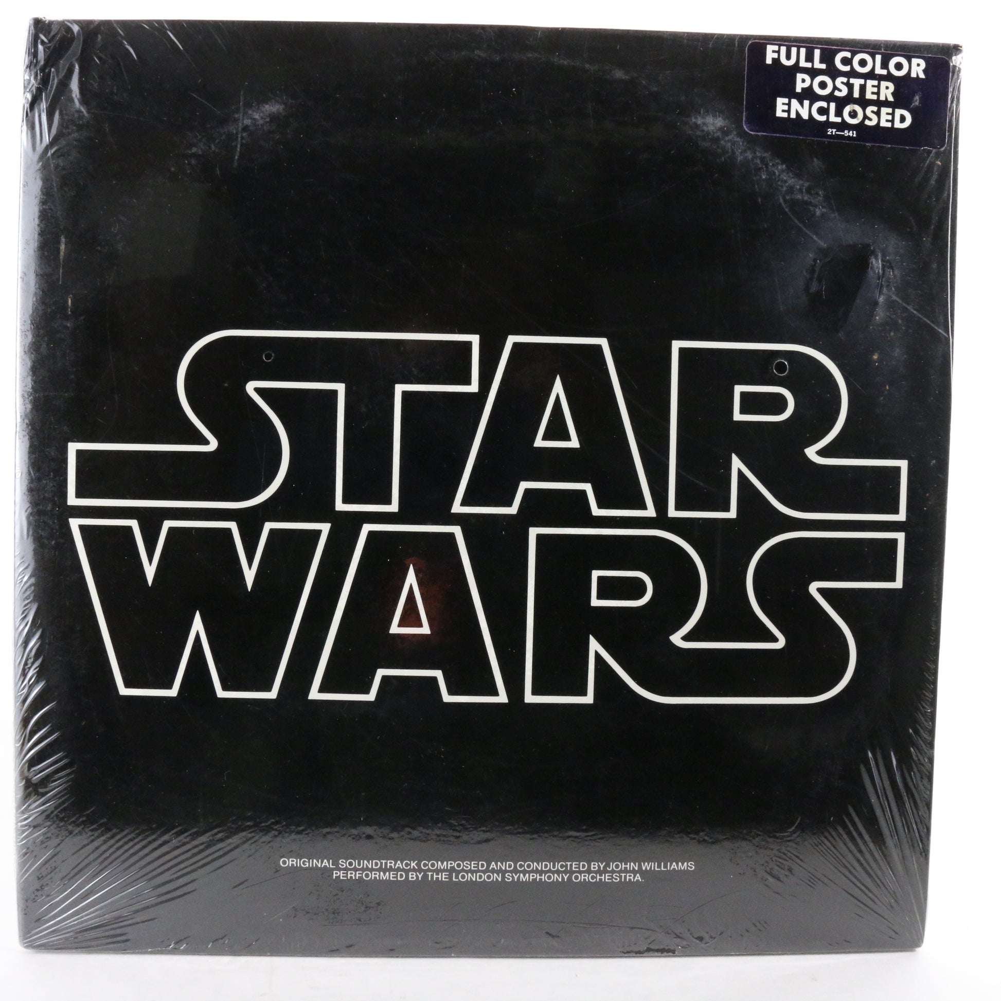 Star Wars LP A New Hope Sountrack John Williams 1977 33 Rpm W/ Poster Sealed