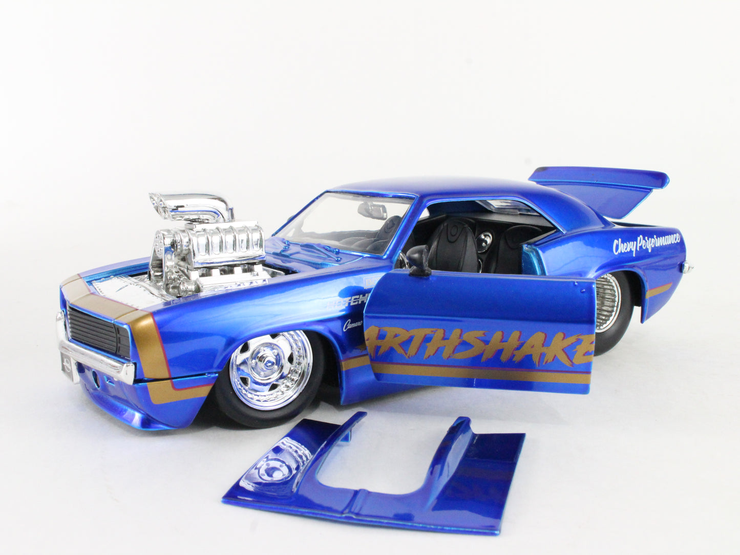 1969 Chevrolet Camaro Earthshaker Bigtime Muscle Jada 1:24 Scale Model 30707