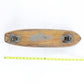 Nash Surfboards Shark Wooden Vintage Skateboard Deck W/ Metal Wheels 22.25"