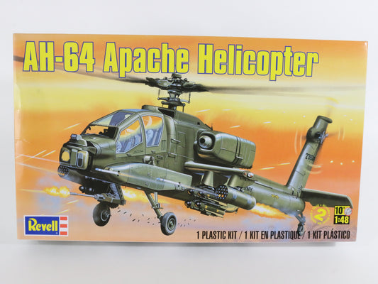 Apache AH-64 Military Helicopter Revell Plastic Model Kit 1:48 85-5443