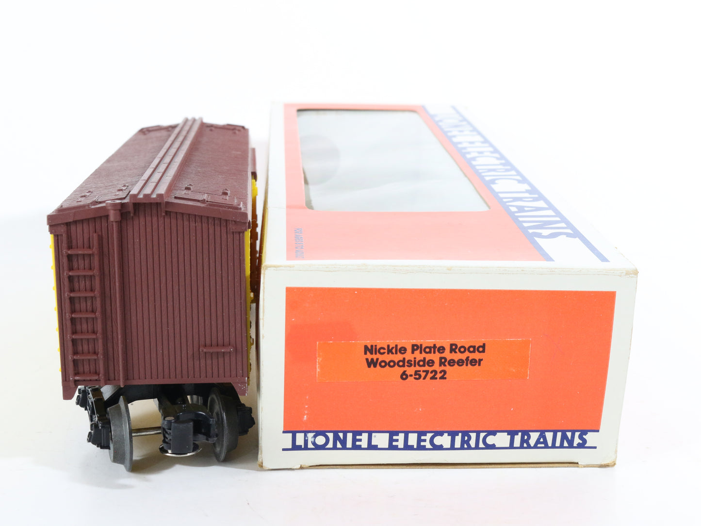 Lionel O 6-5722 Nickel Plate Road Garx Ventilated Woodside Reefer Car