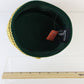 Sonni of California Ladies Boutique Green Felt Hat W/ Gold Cord 6 7/8 55cm