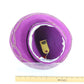 Jack Mcconnell NY Ladies Plum Purple Felt Hat W/ Crystal Rhinestones 6 7/8 55cm