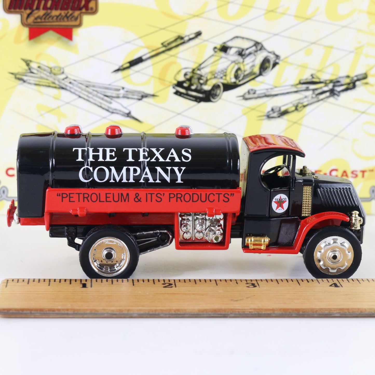 1920 Mack Ac Tanker Gm Texaco Matchbox 1:43 Model Car YYM38044