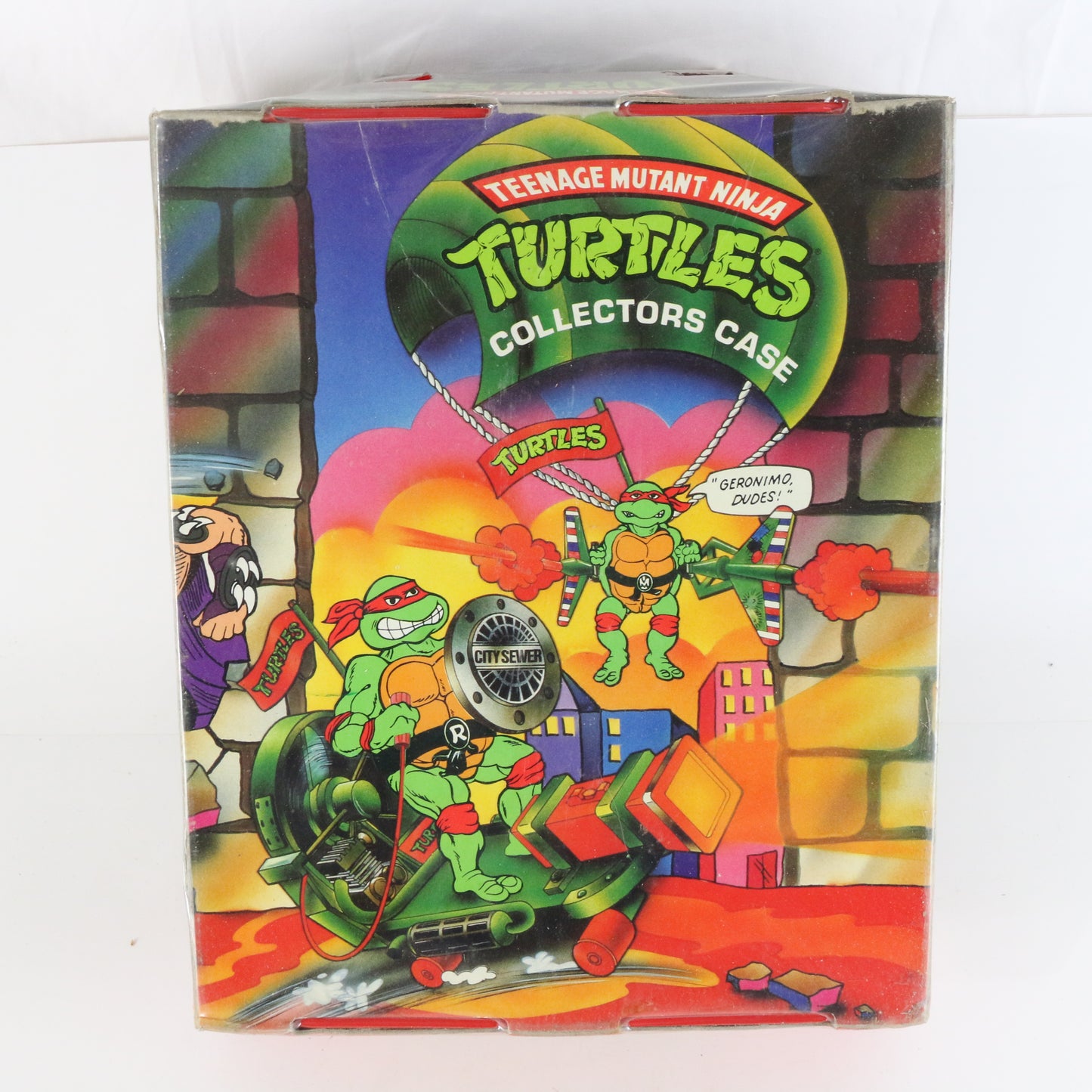 Lot Of 12 Teenage Mutant Ninja Turtle TMNT W/ Collectors Case Mirage 1988