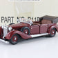 1939 Mercedes Benz 770k Franklin Mint Maroon Model