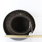 Makins New York Ladies Bronze Brown Felt Hat W/ Rhinestones 7 1/8 57cm
