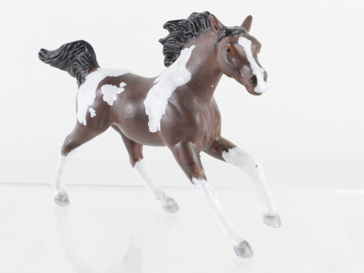 Custom Painted Brown And White Arabian G4 Breyer Stablemates