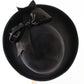 Frank Olive the Gold Standard Ladies Brown Valore Felt Hat W/ Bow 6 7/8 55cm