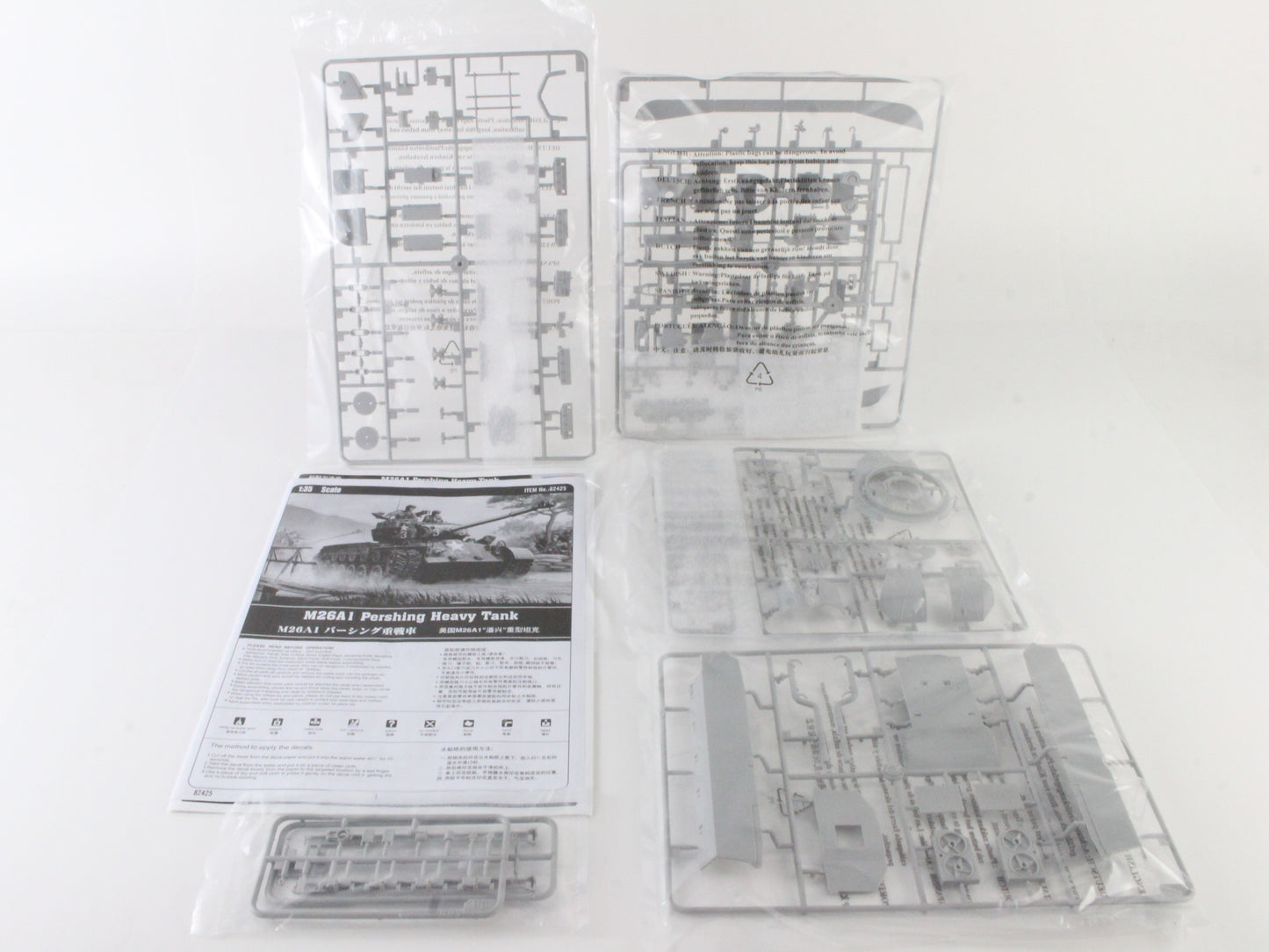 M26a1 Pershing Heavy Tank Hobby Boss 1:35 Model Kit 82425