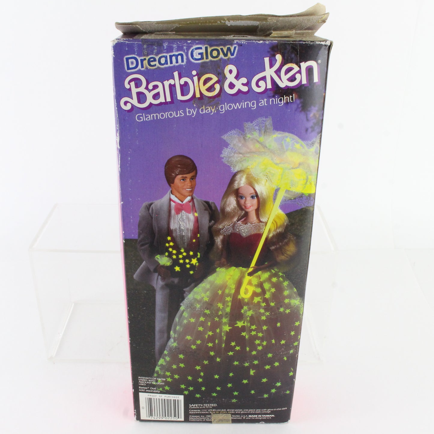 Dream Glow Ken Brown Hair W/ Tan Outfit 1985 Mattel 2250