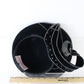 George Zamaul Couture Ladies Black Felt Boutique Hat W/ Rhinestones 7 56cm