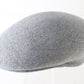 Brooks Mens Light Gray Wool Tweed Ivy Cap QUALITY MADE ENGLAND SIZE: M