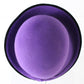 Frank Olive New York Ladies Purple And Black Felt Hat 6 7/8 55cm VINTAGE