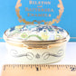 Bilston & Battersea Enamel Box Halcyon Days Christmas Polka Party 1976