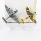 Set Of 2 Stuka Ju87b & Spitfire Fighter & Dive Bomber Metal Planes 00a445