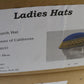 Sonni of California Ladies Boutique Royal Blue Felt Hat W/ Gold Cord 6 7/8 55cm