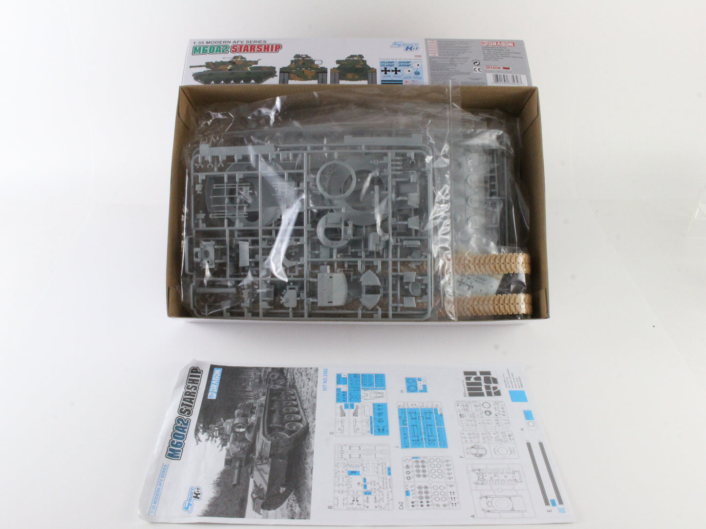 M60a2 Starship Modern AFV Series Smart Kit Dragon 1:35 Model Kit 3562