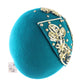 Sonni of California Ladies Green and Gold Boutique Wool Felt Hat 7 56cm