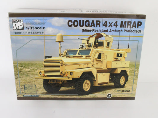 Cougar 4x4 Mrap Classic Scale Series 1:35 Panda Model Kit Ph 35003