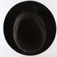 Royal Biltmore Mens Black Oak Brown Felt Fedora W/ Feathers MULTIPLE SIZES