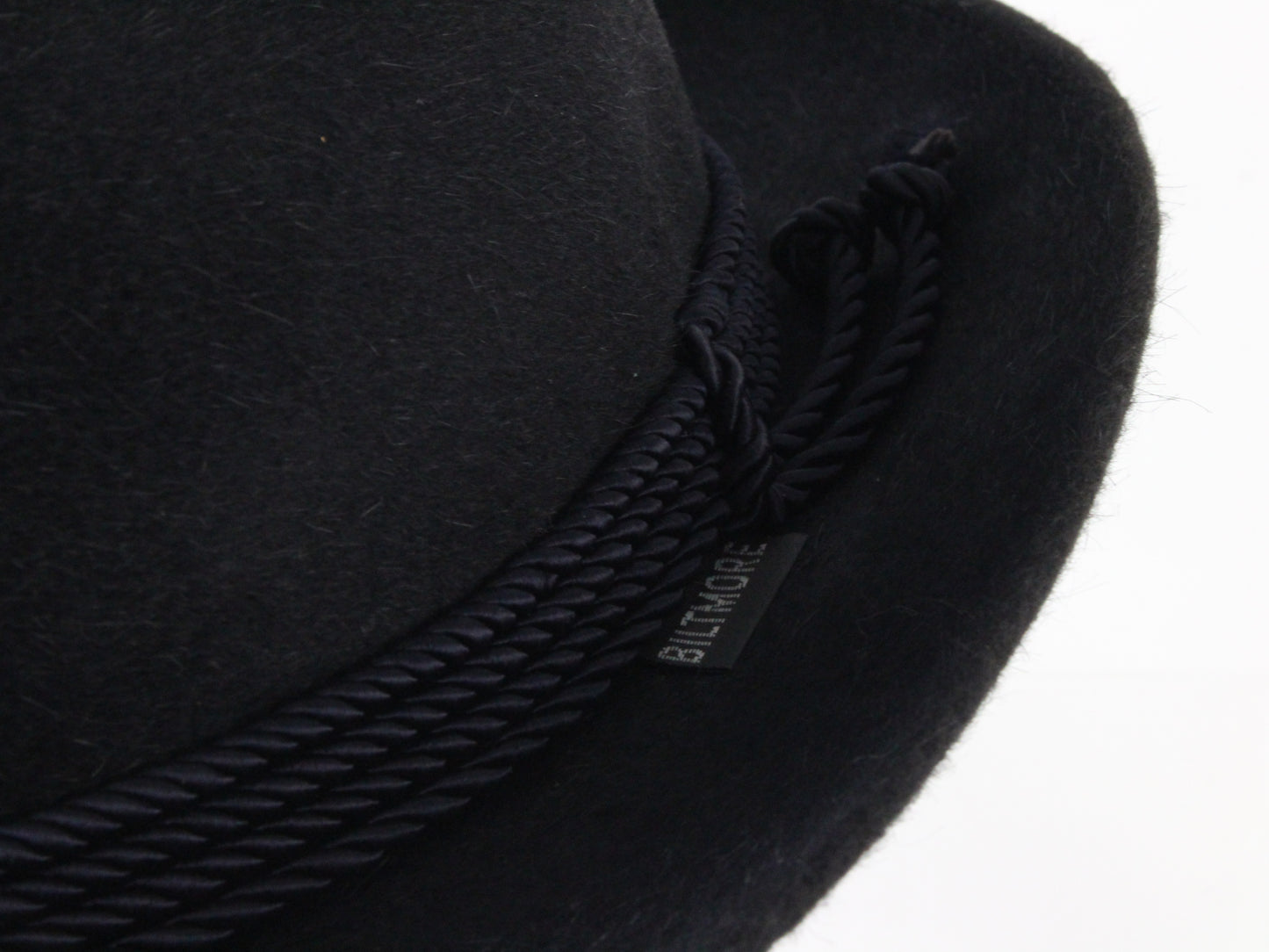 Royal Biltmore Gregory Mens DRESS Fedora Navy Blue Felt 7 5/8 61cm