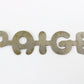 Paige 1908-1927 Automobile Emblem Badge Radiator Script