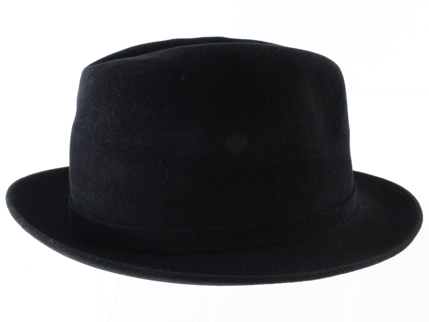 Dobbs Mens Classic Black Felt Fedora W/ Feathers and Pin MULTIPLE SIZES