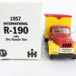 1957 International R-190 W/ Goods Van Nostalgic Toy Creations First Gear 1:34